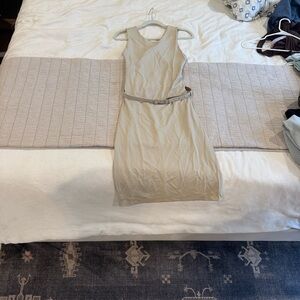 Gucci Sheath Dress w/ Leather Belt